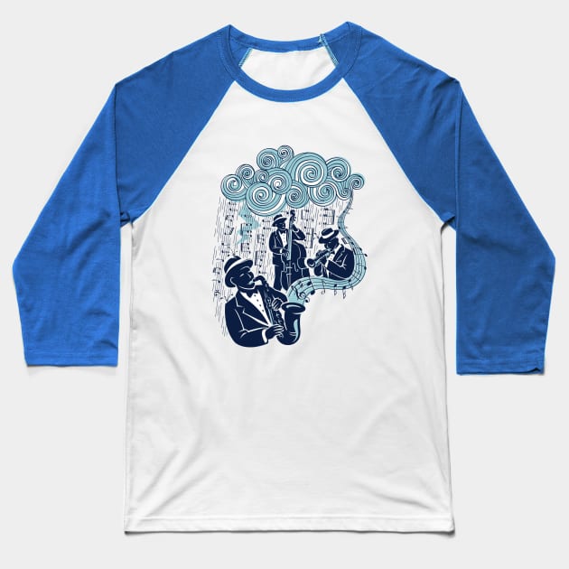 Got the Blues Baseball T-Shirt by CPdesign